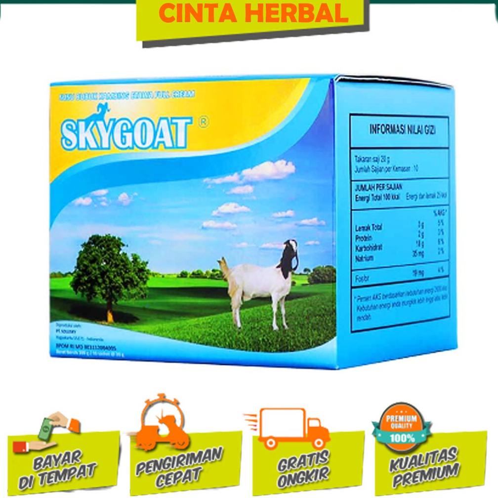

[KODE HF5905] Sky Goat Susu Kambing Etawa Bubuk Propolis | SkyGoat Propolis Kemasan Box
