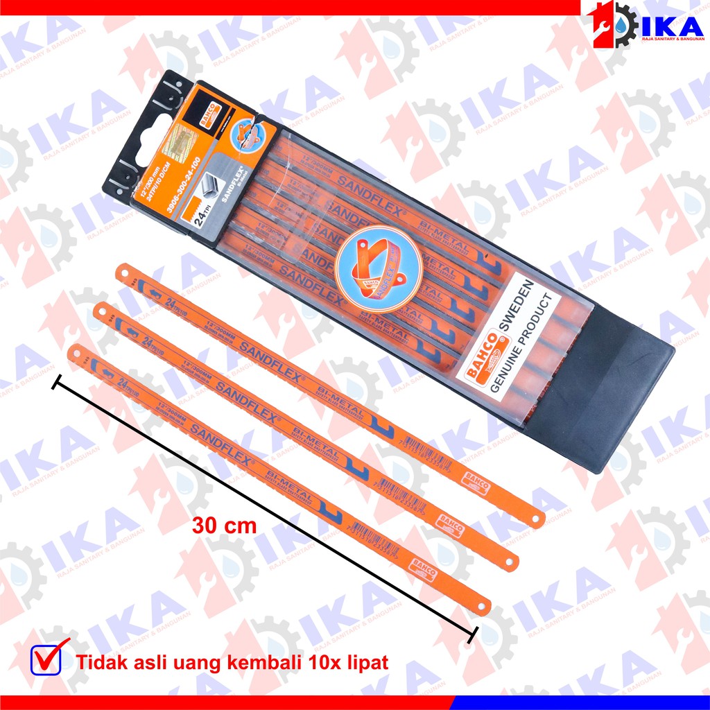 MATA GERGAJI BESI SANDFLEX ORIGINAL 100 12inch X 24TPI MATA GERGAJI BESI SANDFLEX ORIGINAL 100 12inch X 24TPI