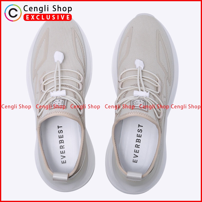 SEPATU SNEAKER EVERBEST PRIA ORIGINAL CASUAL KETS BRANDED COKLAT EM05