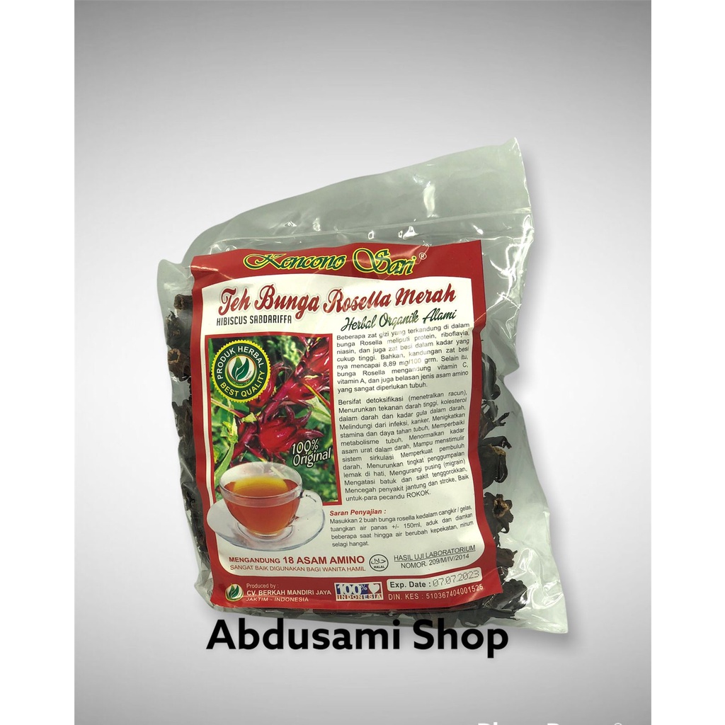

Teh Bunga Rosella / rosela Merah Kencono Sari Promo Murah