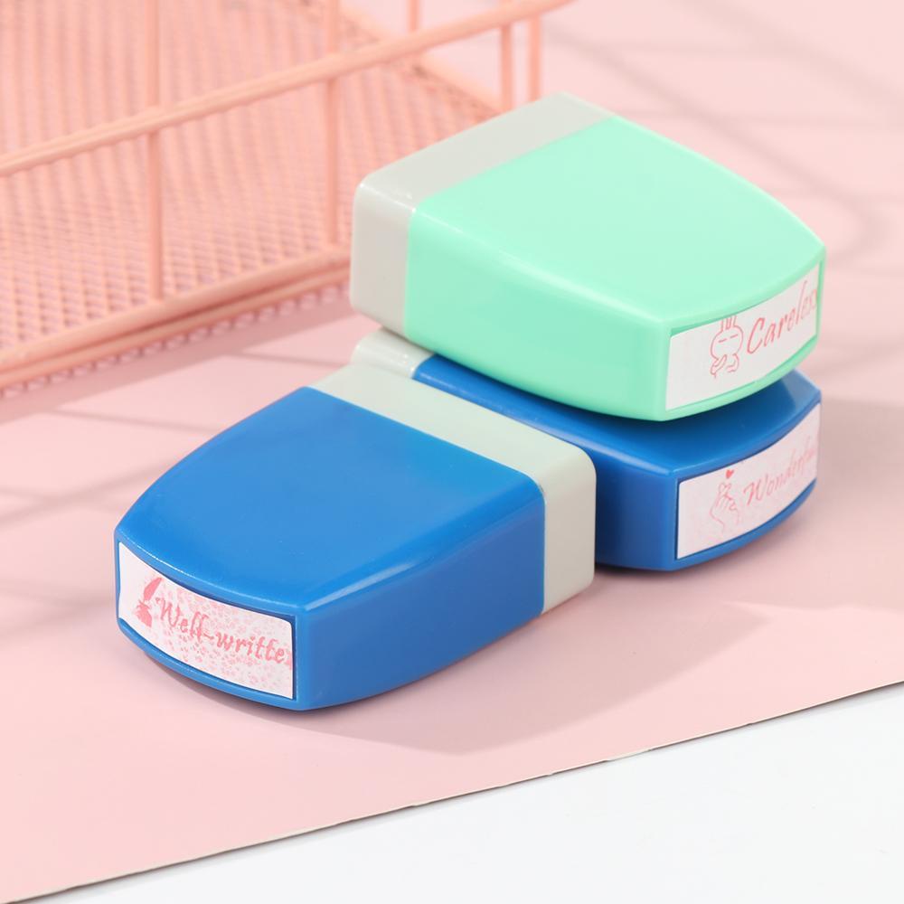 Nanas Commentary stamp DIY Perlengkapan Kantor &amp; Sekolah Anak Mainan Perangko Scrapbooking Stamper Anak Segel Kartun Perangko Mengajar stamp