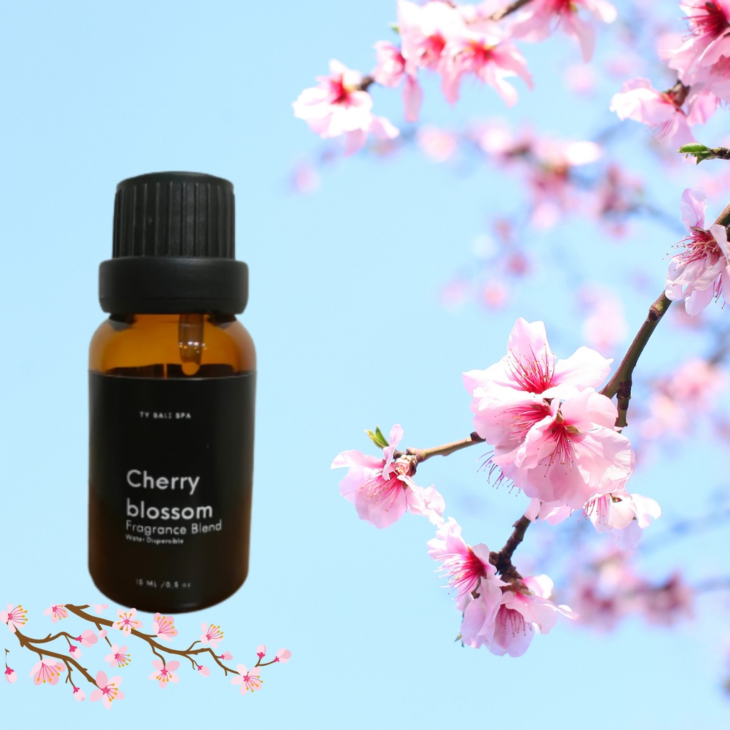 Minyak Humidifier Diffuser Aromatherapy - aromaterapi - Water Soluble-CHERRY BLOSSOM