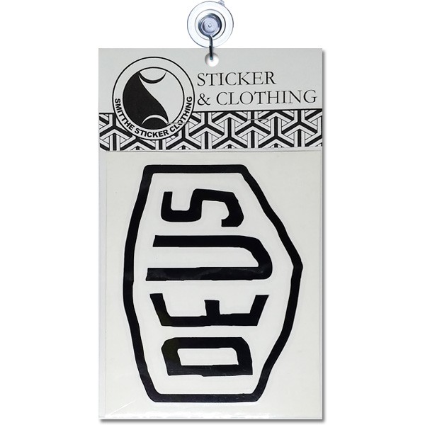 Stiker Deus Logo Ex Machina Cutting Sticker untuk aksesoris Motor Mobil