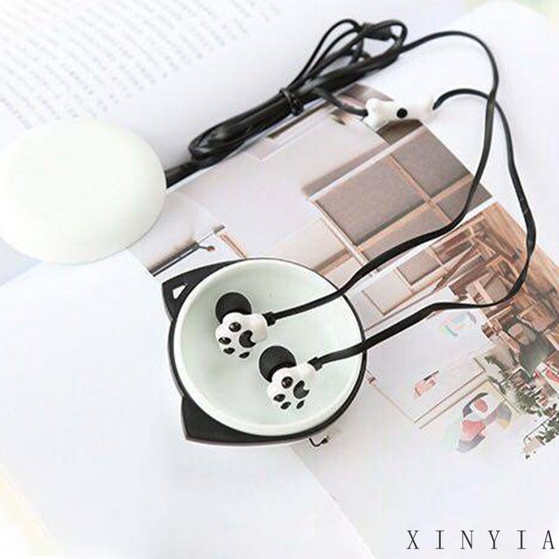 Xia.id Kotak Penyimpanan Earphone In-ear Bentuk Telapak Kaki Kucing Lucu