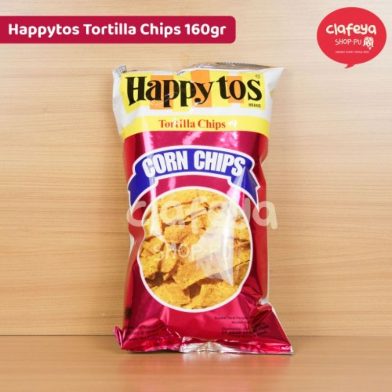 

HappyTos Snack Tortila Chips merah 160gr