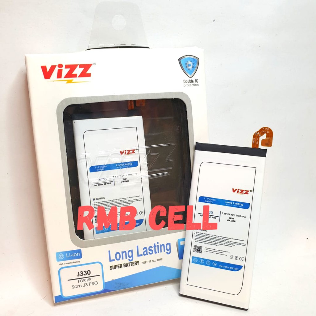 BATERAI VIZZ DOUBLE POWER J5 PRO/ J530 SAMSUNG J510/J5 2016 SAMSUNG J3 PRO J3 2017 J330