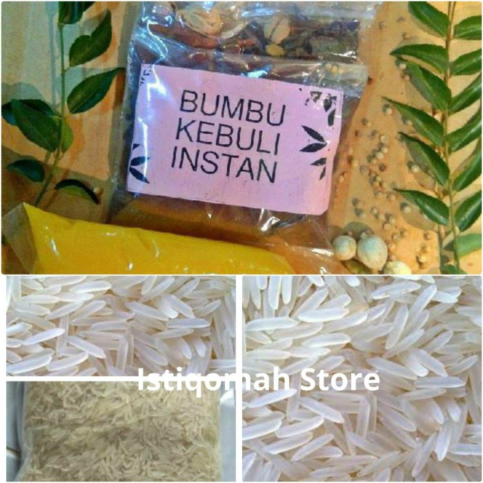 Paket Bumbu Kebuli dengan Beras Basmati 500 gr