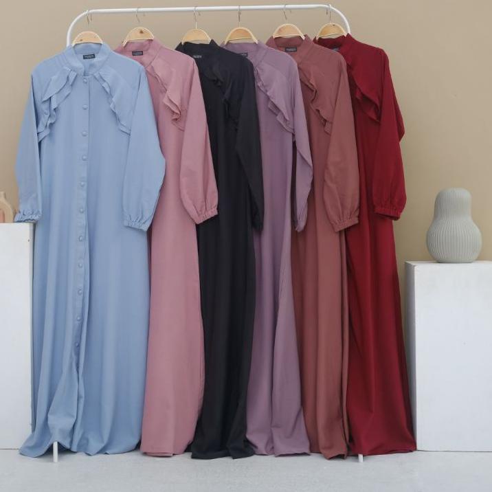 [titleawal] Nazima Gamis anak set anak dan gamis dewasa SHANIA dress