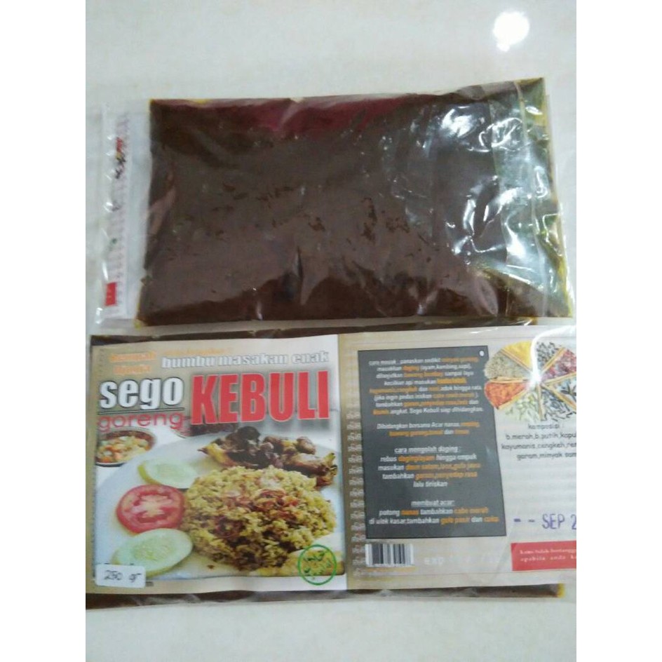 

Promo Spesial - Agen Bumbu Kebuli Dan Nasi Goreng Kambing