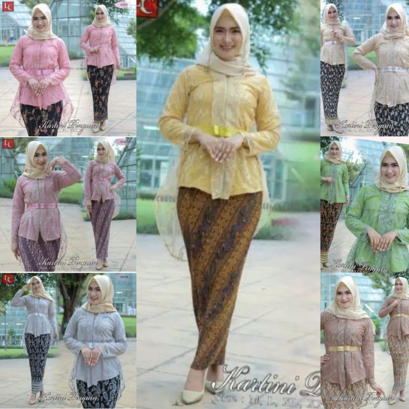 [COD]original kebaya/kebaya kartini/kebaya stelan