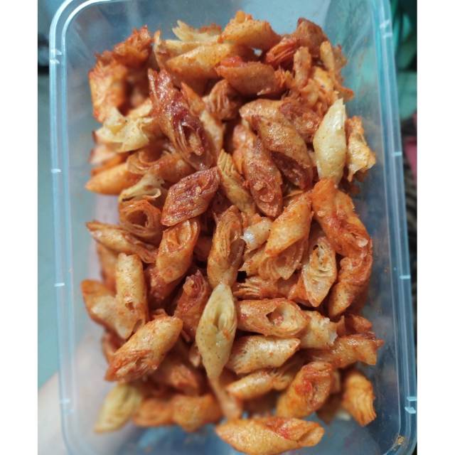 

Lumpia krenyess alias keripik lumpia 200 gr