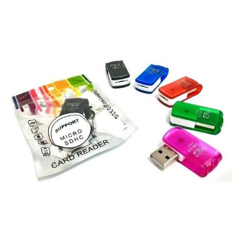 Trend-Card Reader MicroSD 1Slot Single USB