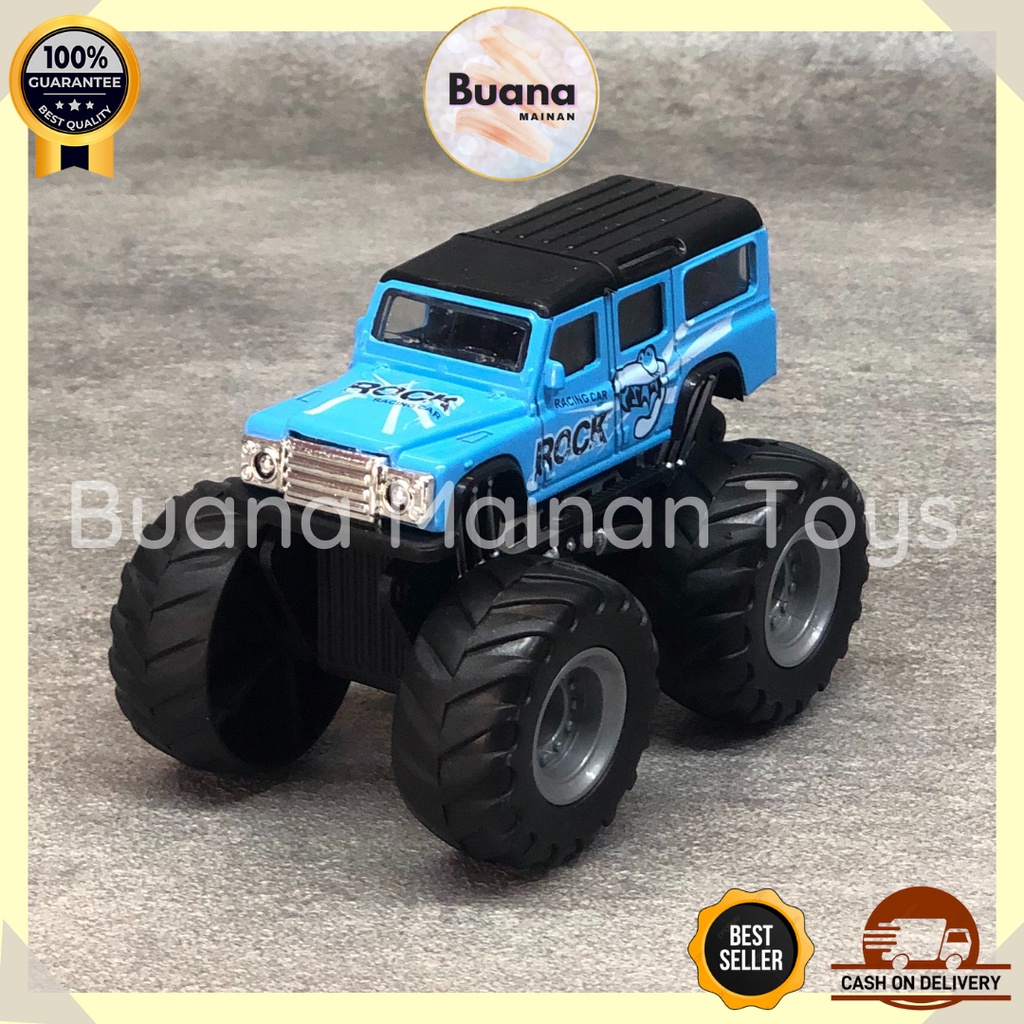 DIECAST MODERN CITY JEEP OFFROAD HT MAINAN ANAK MOBIL MOBILAN OFF-ROAD MONSTER TRUCK