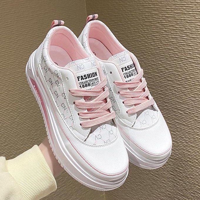 TBIG  2022 Sepatu Sekolah Sneakers Import Shoes FASHIONCN Wanita Sepatu Korea Style Sekolah Kuliah