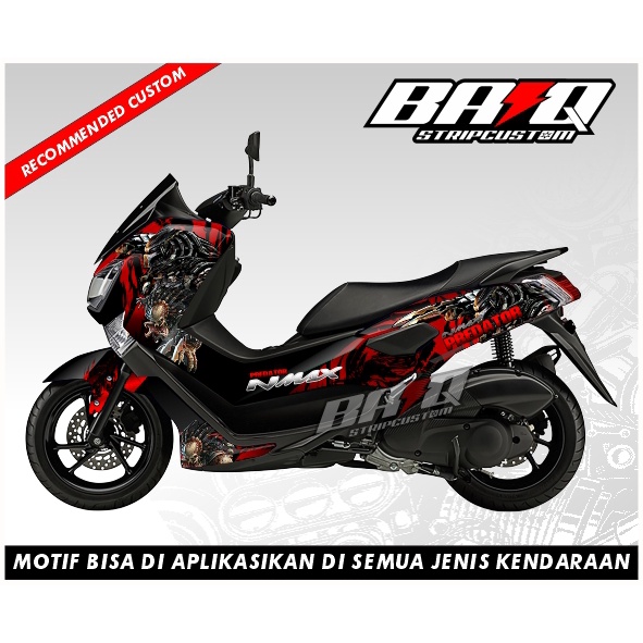 Decal sticker Yamaha NMAX PREDATOR full body new