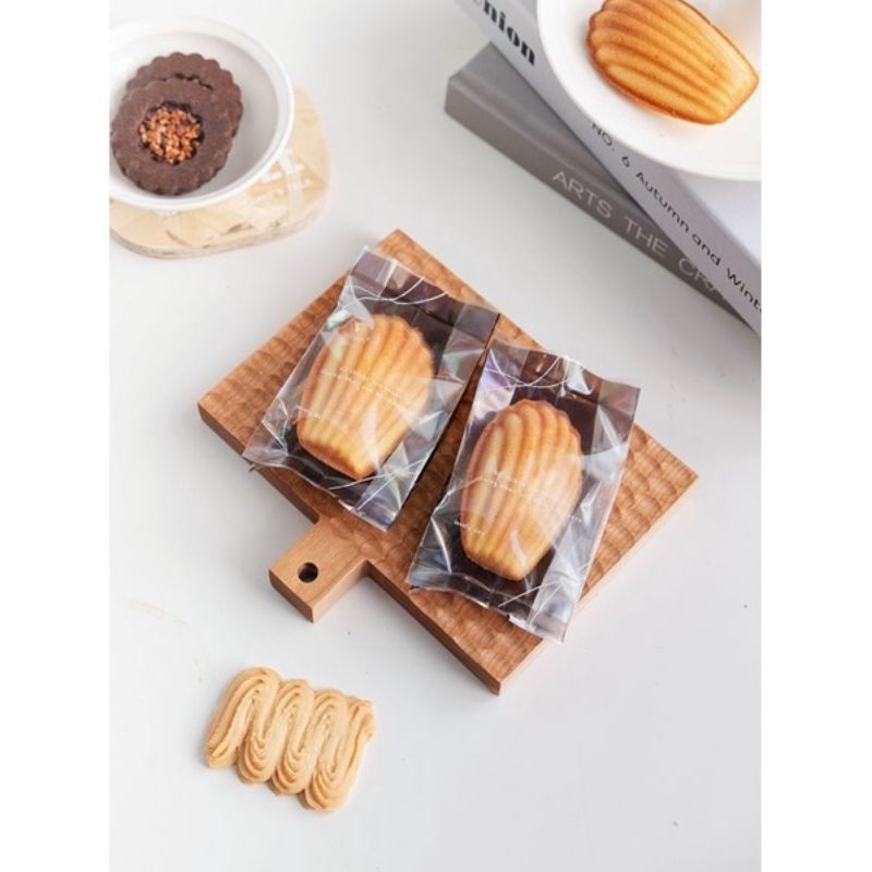 PLASTIK SEALER MADELEINE 7x12 KEMASAN NASTAR BOLU COOKIES PS726