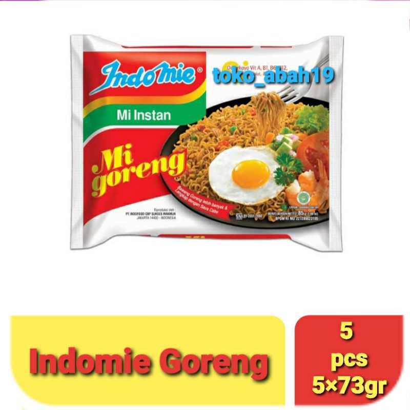 

Indomie Goreng 5 × 73 gr
