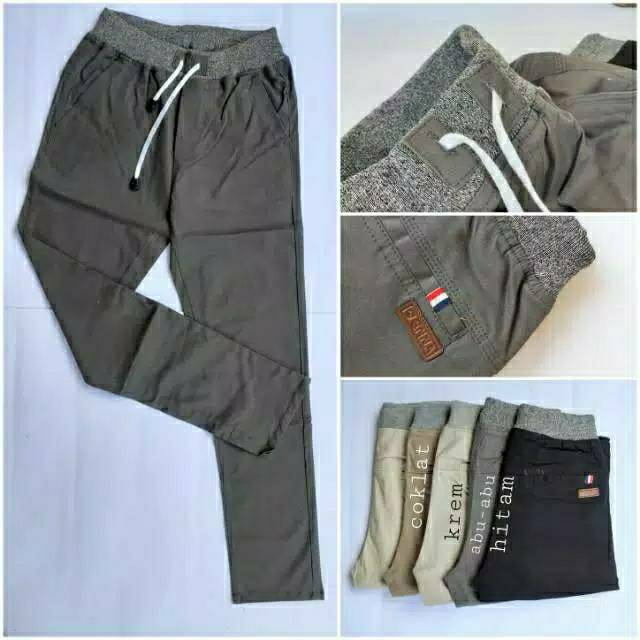  CELANA  CHINO ANAK Usia  7 13 Tahun Rip Rib Shopee Indonesia