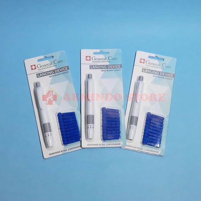 Lancing Device | Pen Lancet | Alat Ambil Sample Darah Bekam