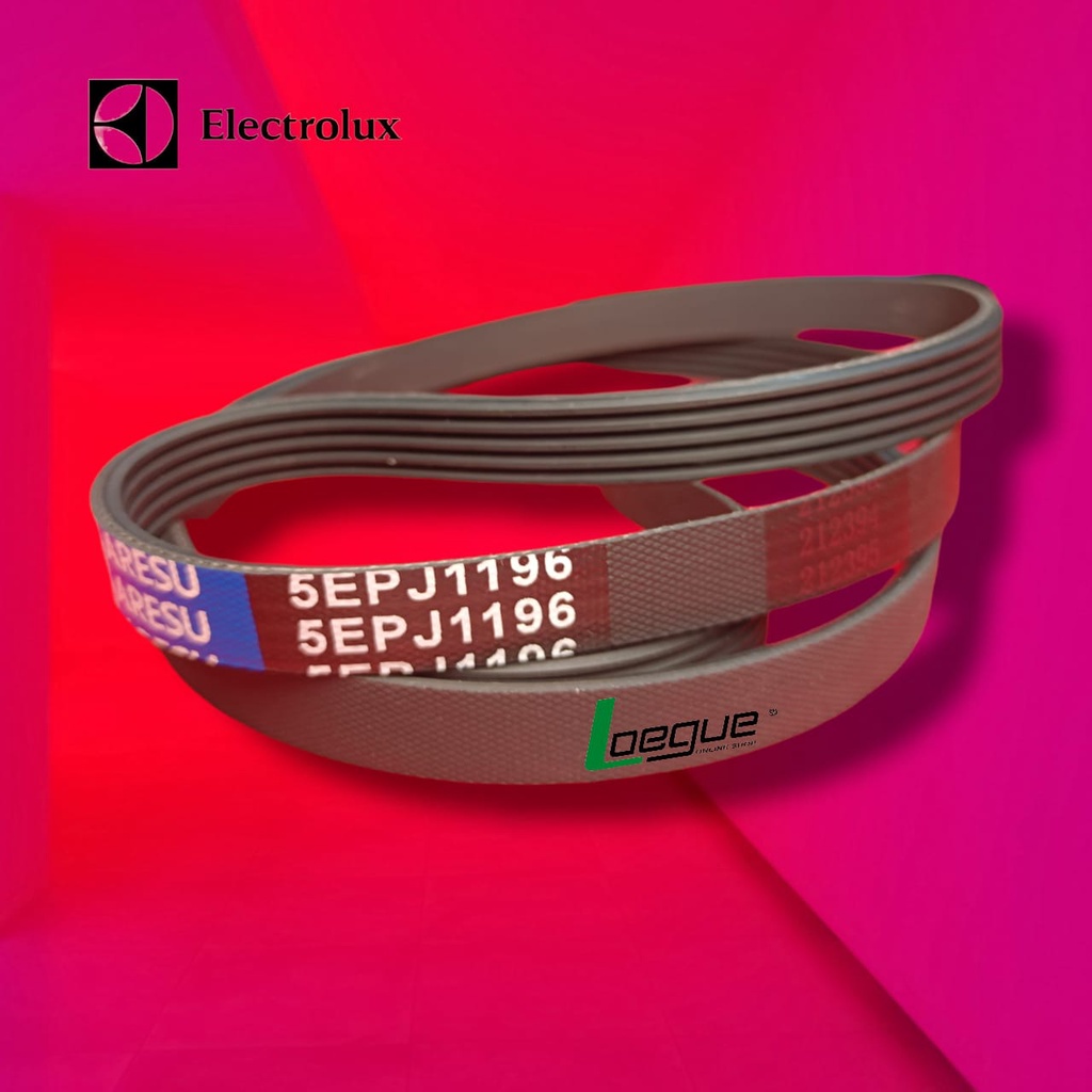 Fan Belt Van Bel Panbel Karet Mesin Cuci Satu Tabung Front Loading Electrolux Ukuran 1196