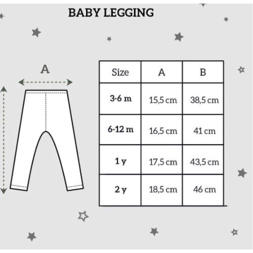 Little Palmerhaus Baby Legging anak / bayi 3M - 2Y (new color)