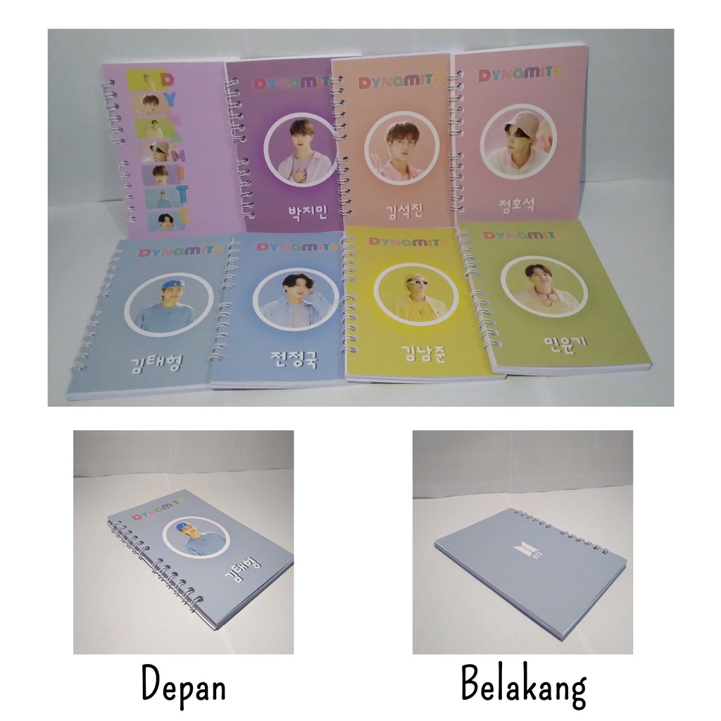 

Notebook KPOP BTS A6 Jurnal BTS Dynamite