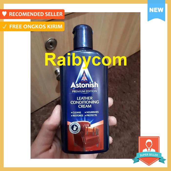ASTONISH LEATHER CLEANER PEMBERSIH KULIT TAS SEPATU JAKET DLL 235ML