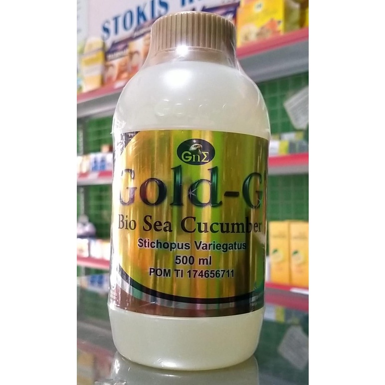 Jelly Gamat Gold G 500 ml | Jeli Gamat GoldG 500Ml | Gamat Emas Gold-G 500 ml Original