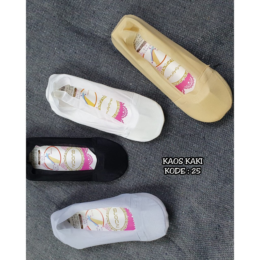 KAOS KAKI WANITA BALLET LOW CUT KODE : 25