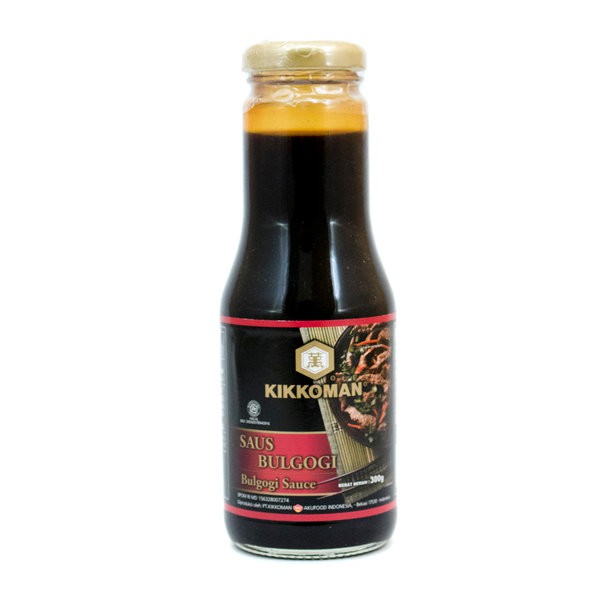 

KIKKOMAN Bulgogi Sauce 300g - KIKOMAN Saus Bumbu Rasa Bulgogi Korea Halal