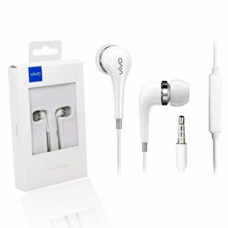 [XE 600I] Headset vivo original bass stereo Earphone vivo Y20 Y30 Y50