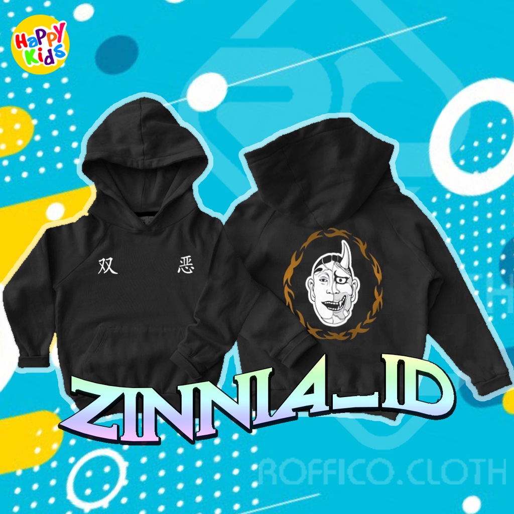 MURAH LEBAY  Jaket HOODIE ANAK ANIME MANGAN angry smiley tokyo revengers Tokyo Manji GANG