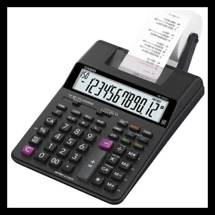 

Hot Product Kalkulator Print Casio Hr 100 Rc Keren