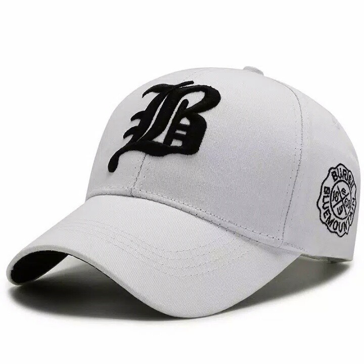 Topi Baseball Bordir Unisex Korean Casual Cap Original Premium