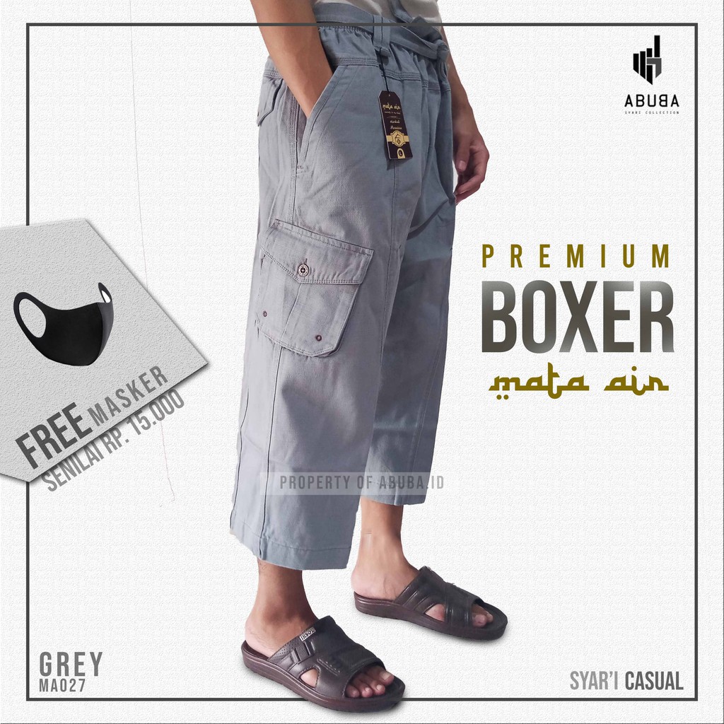  Celana  sirwal tali boxer dewasa premium bahan  katun  
