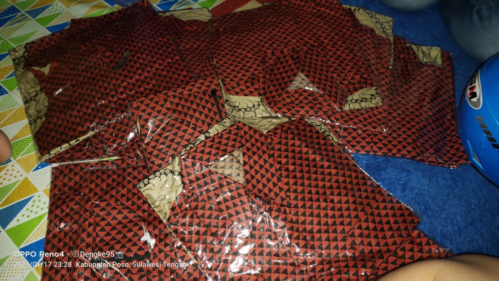 Couple Batik Seragam Kantor Motif Terbaru Termurah Di Shopee
