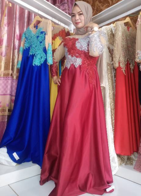 Gaun pesta murah / gaun jahit / gaun
