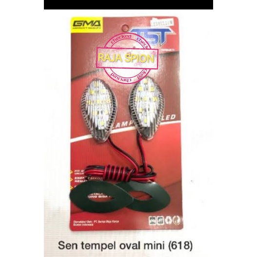 Sen tempel mini/sen tempel oval mini/riting tempel mini/sen tempel/riting tempel universal/lampu riting tempel