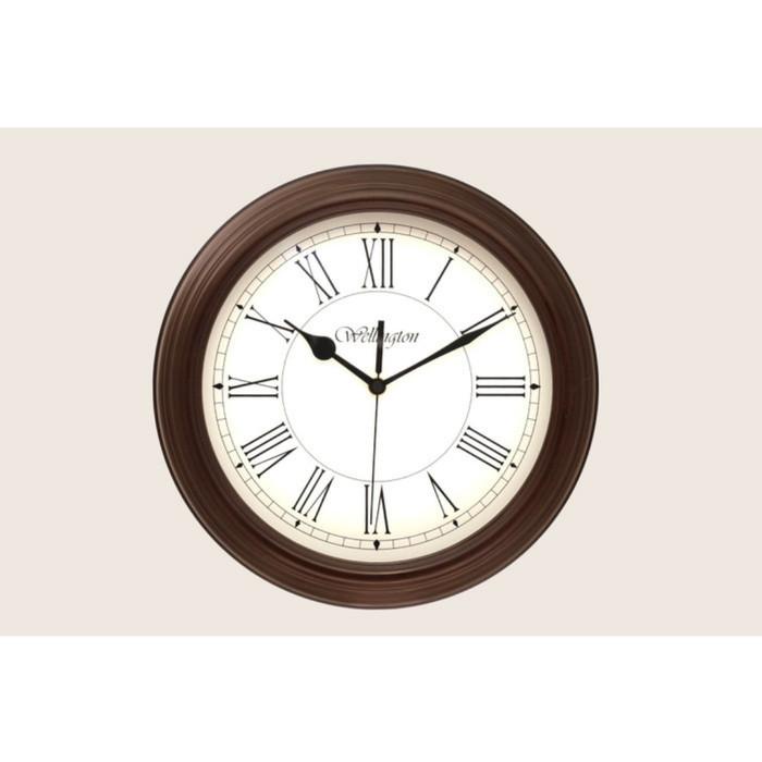 Jam Dinding Wellington 602295 Original Kayu Seiko Bestseller