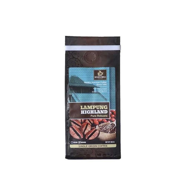 

Kopi Seven Bika Lampung Robusta Pure Robusta 200 gr (BUBUK/BIJI)