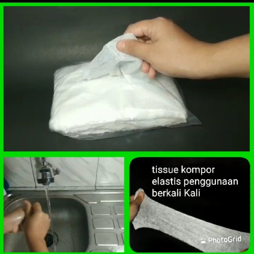 Tissue Kompor Serbaguna 200gr BISA DICUCI / Tissue Serbaguna Praktis