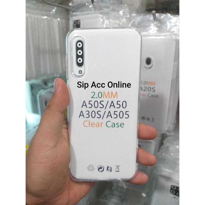 SAMSUNG A30S A50S A50 SOFTCASE SILICON TRANSFARAN