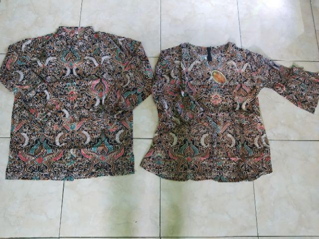 Cirebon Maura Couple - Sania Ruffle Batik Couple Ori Ndoro Jowi Dnt Garansi Termurah Shopee Mera