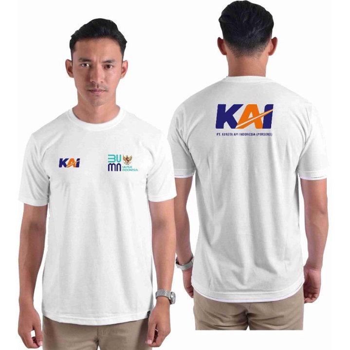 KAOS BUMN AKHLAK PT. KAI / Mandiri / BNI / BRI / PERTAMINA / TELKOM /ADHI / POS IND/ DLL