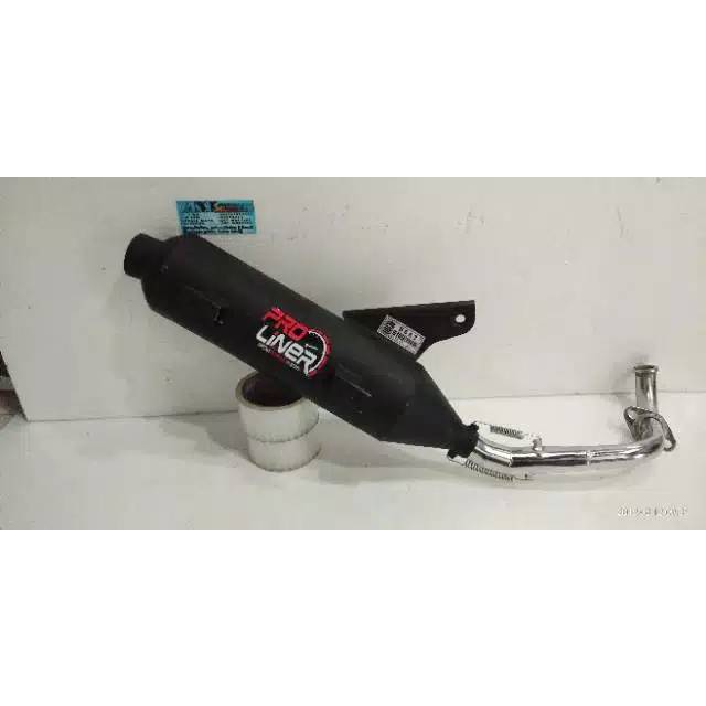 Knalpot Tsukigi Pro Liner Matic to Yamaha Mio M3 J GT Sporty Honda Vario 110 125 150 Beat Scoopy PCX