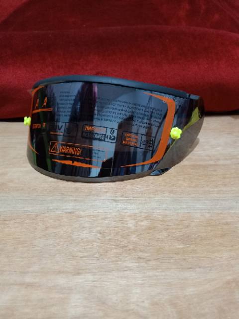 Flat Visor + TOPost dan talang air NHK RX9 GM racepro Kaca helm NHK Rx9