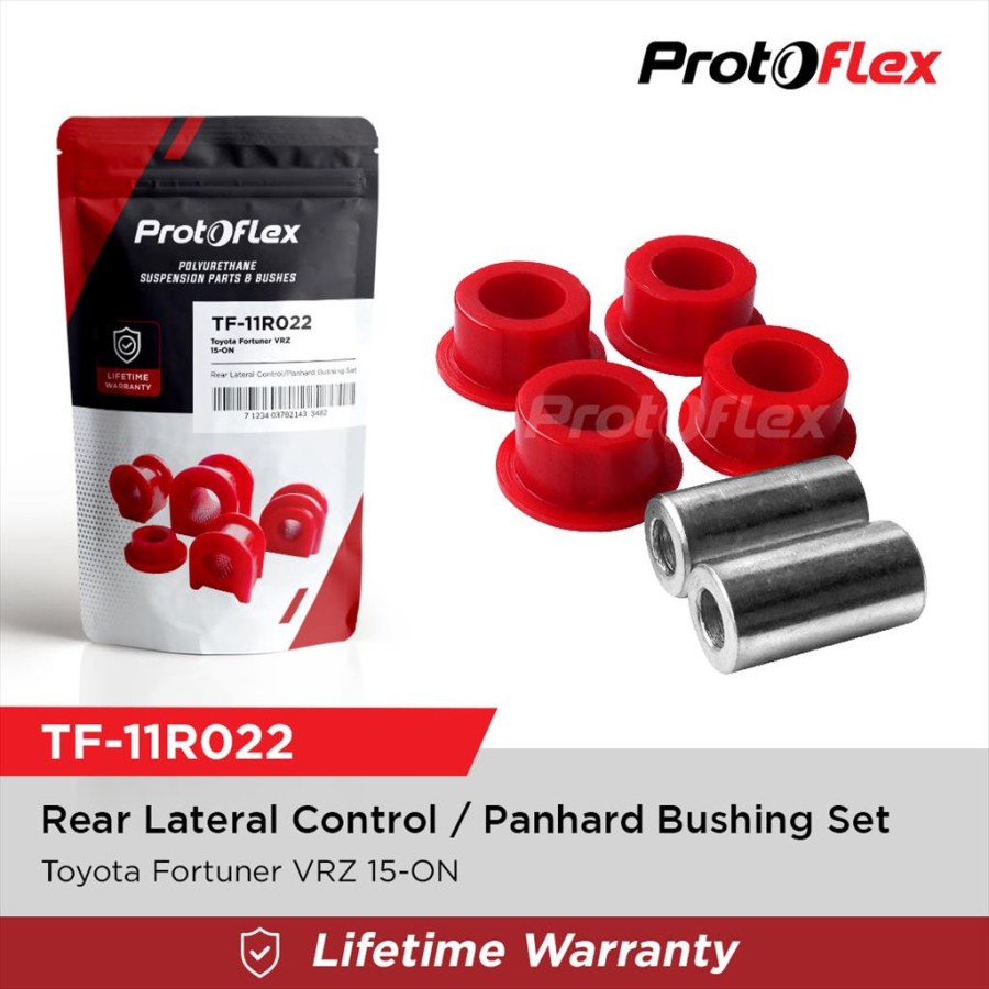 Protoflex Rear Lateral Control Panhard Bushing Set Fortuner VRZ