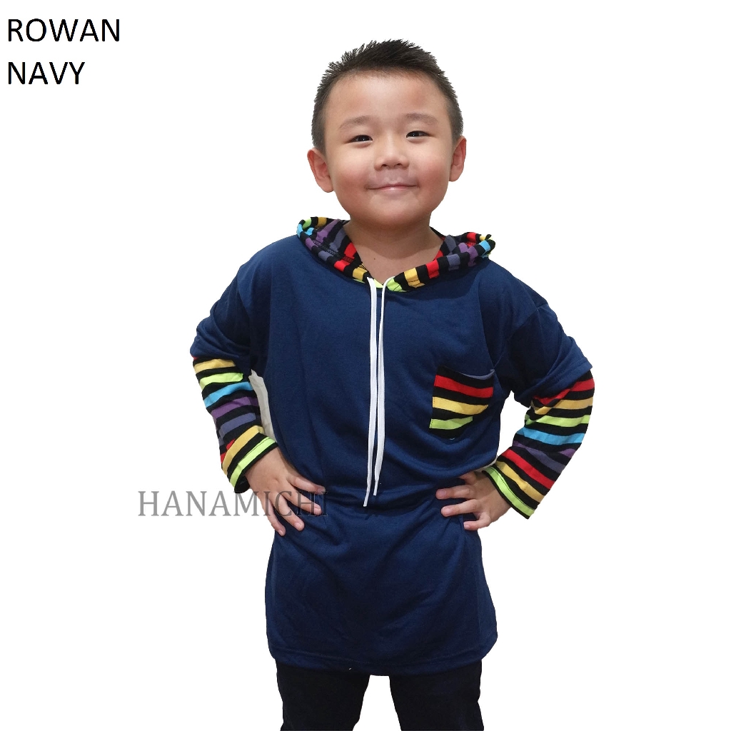 Hanamichi ROWAN Hoodie Anak Lengan Panjang