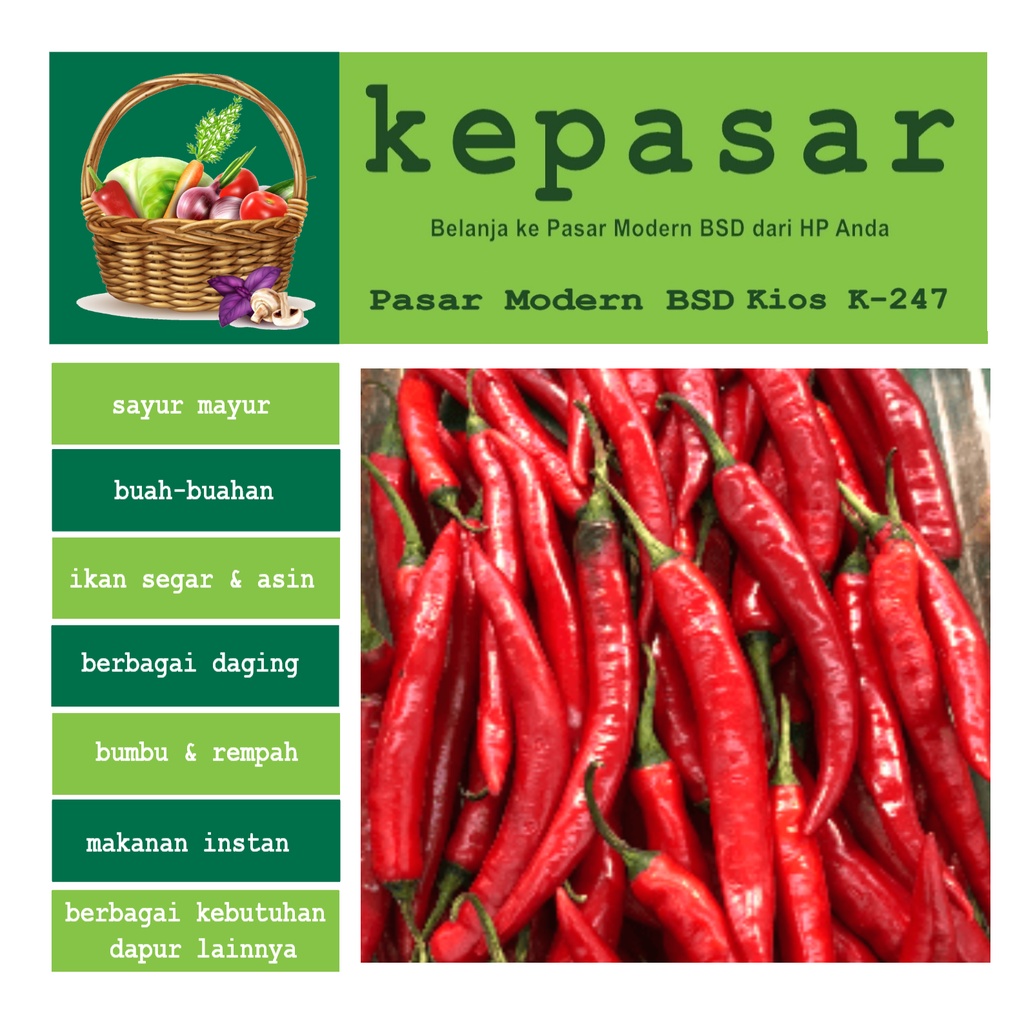 

Cabe Merah 100g
