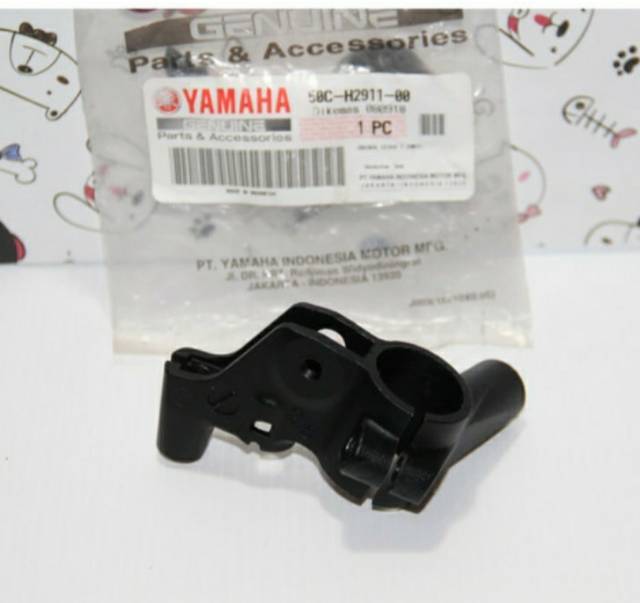 HOLDER DUDUKAN RUMAH HANDLE HANDEL KOPLING MX NEW  MX KING ASLI ORI YAMAHA 50C H2911 00
